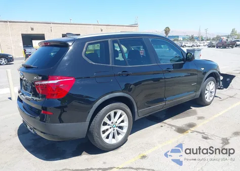 2013 BMW X3 xDrive28I z USA, uszkodzony, nr VIN 5UXWX9C52D0D01524